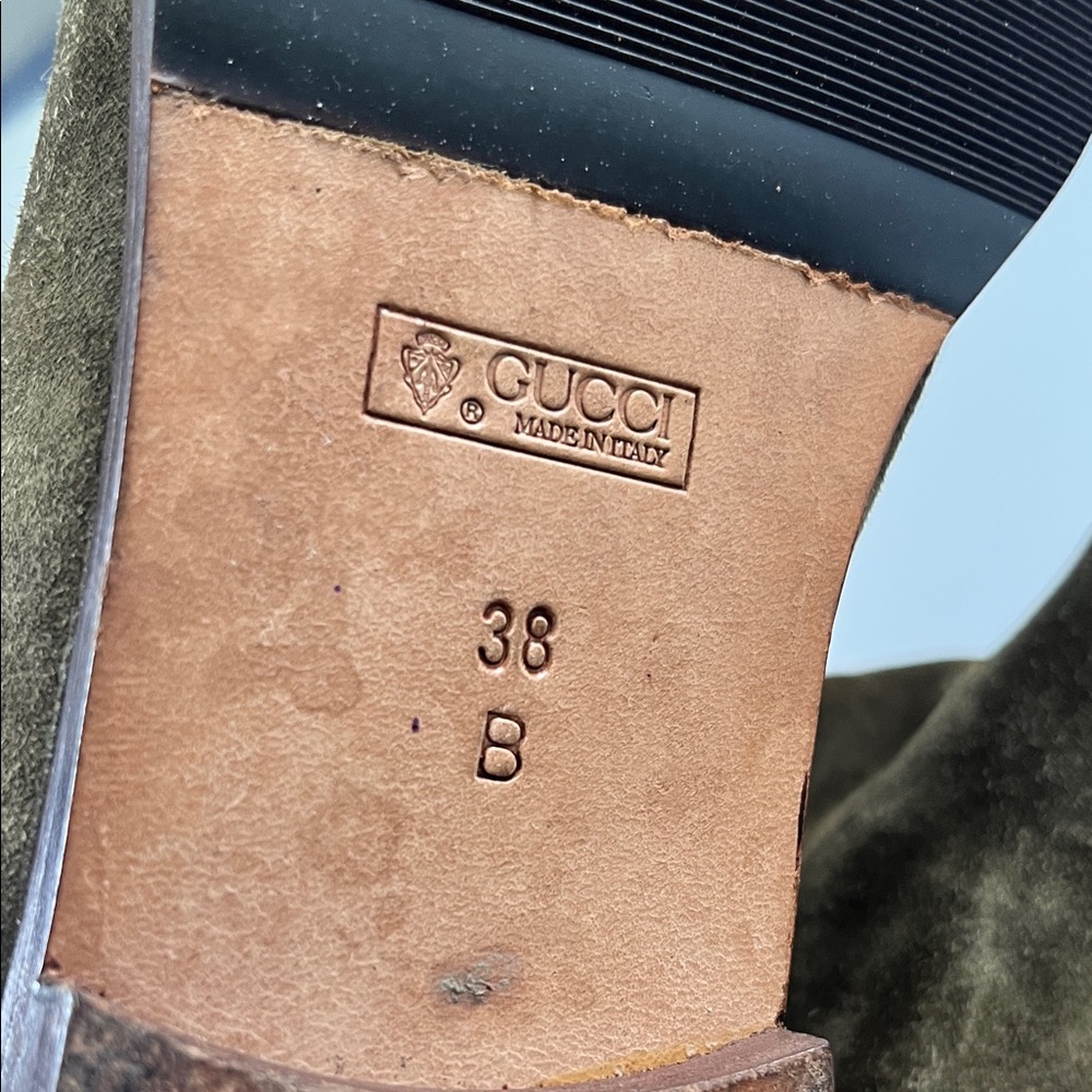 Gucci Vintage Tom Ford Suede Tall Boot - Picture 7 of 10